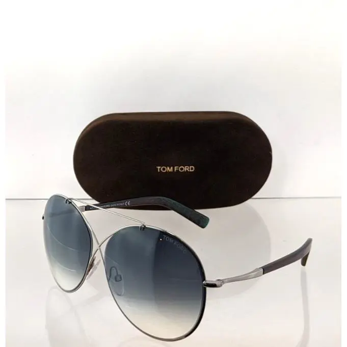 Tom Ford Sunglasses FT 0394 15P Iva 02 TF 394 62mm Gunmetal Frame