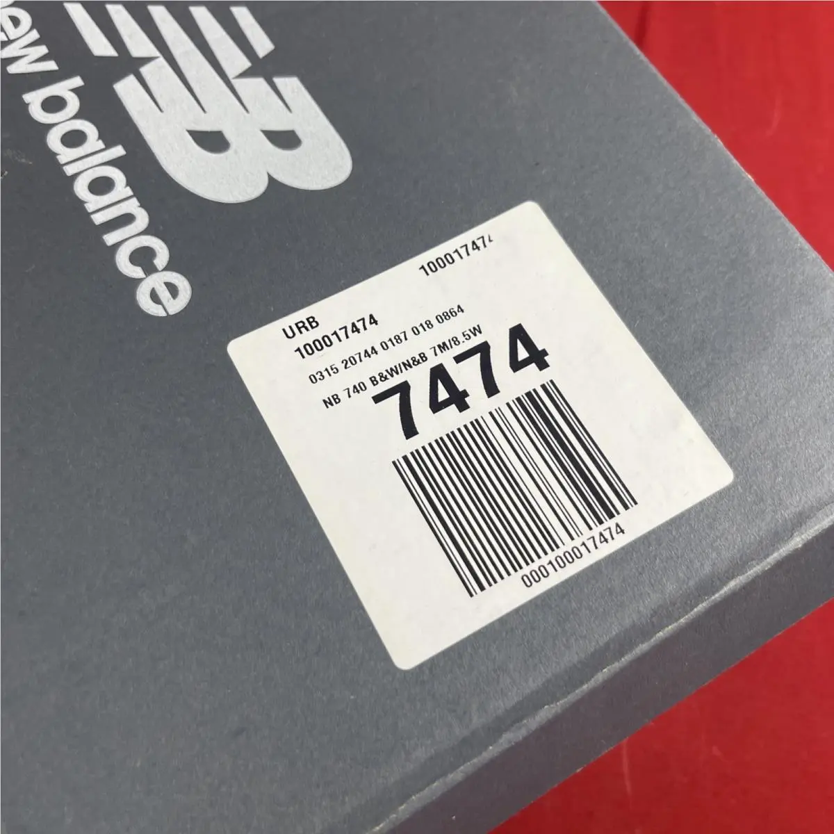 New Balance shoes - New Balance 740 - U740NW2 - White (UPC: 0198686085555) 6