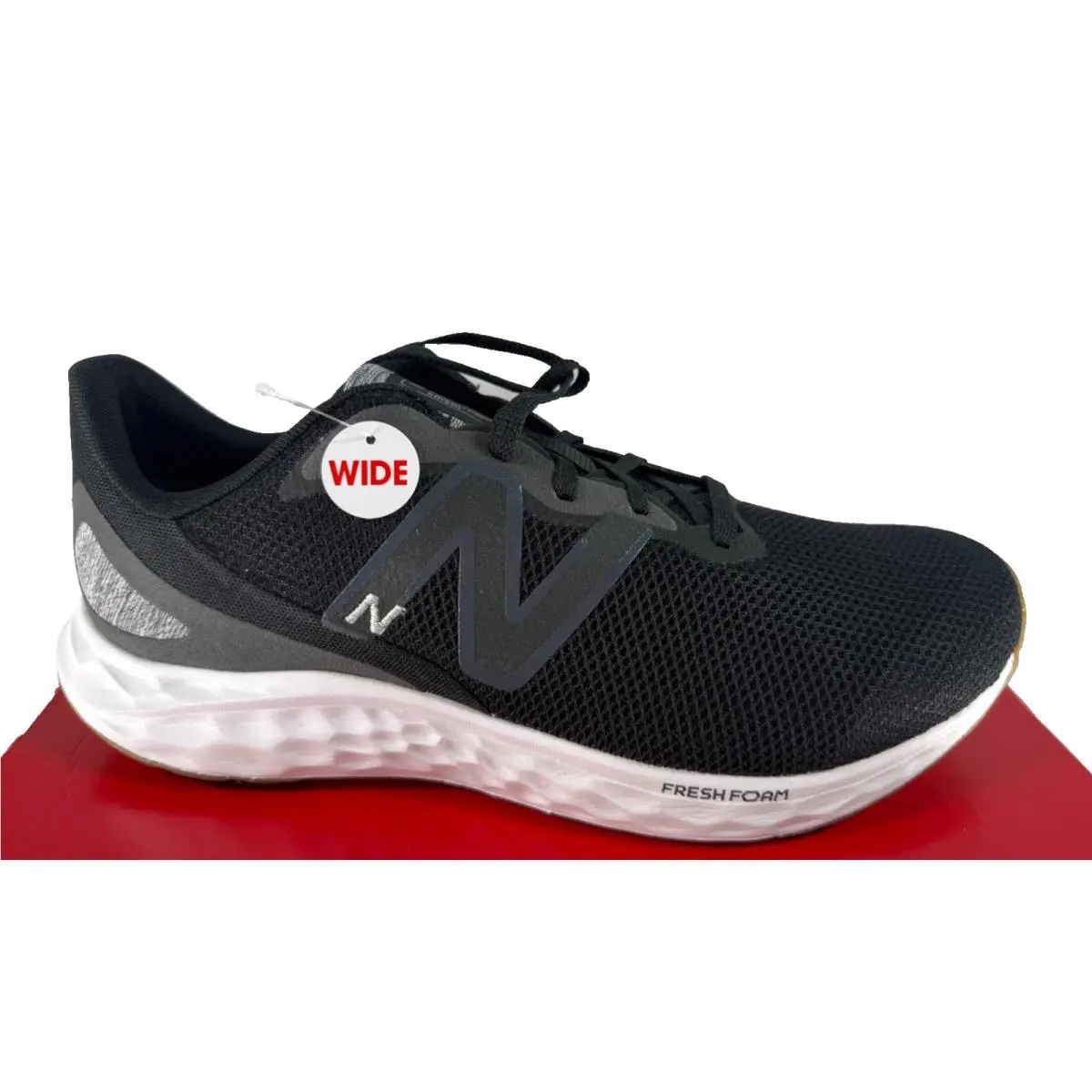 New Balance Men`s Fresh Foam Arishi v4 Running Sneaker Black/grey US Mens 12 W