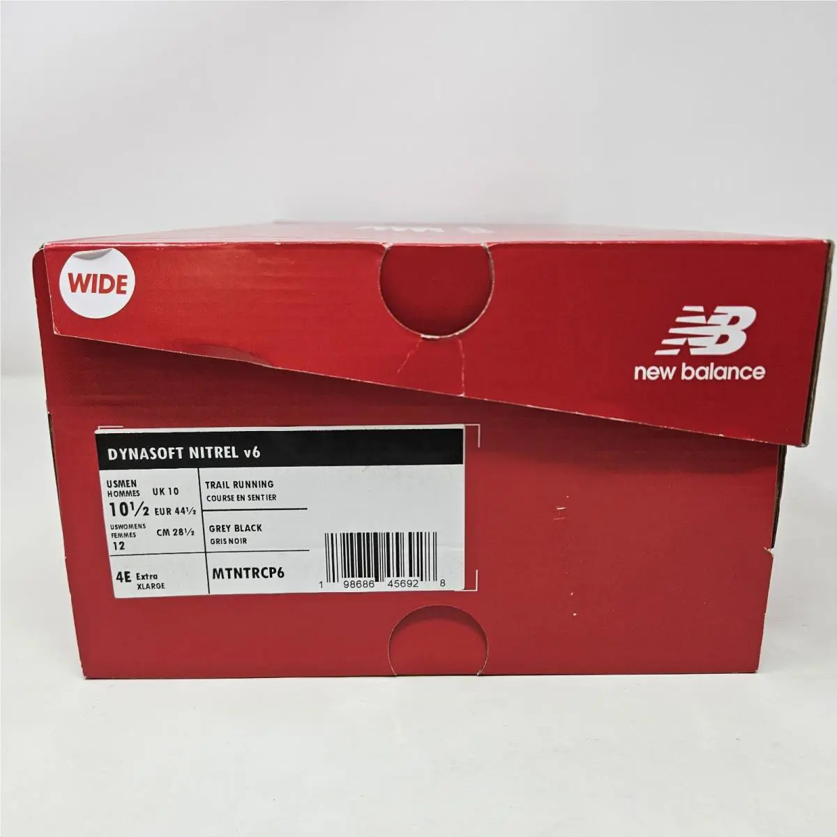 New Balance shoes - New Balance Dynasoft Nitrel v6 - MTNTRCP6 - Gray (UPC: 198686456591) 4