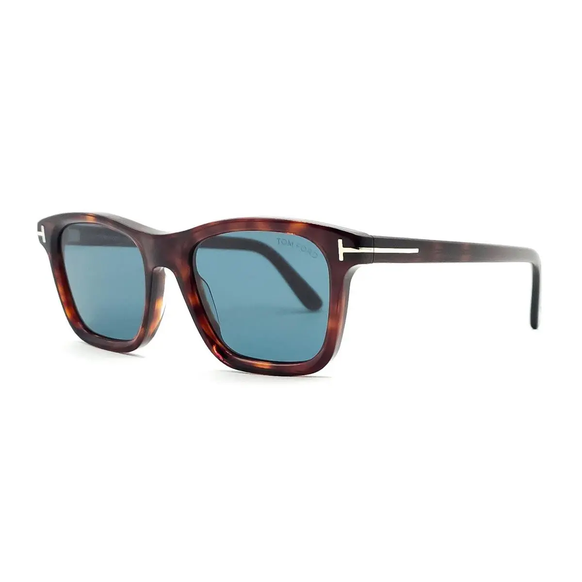 Tom Ford TF1179 Barron Sunglasses 52V Havana / Blue Lenses 54 - Frame: Havana, Lens: Blue