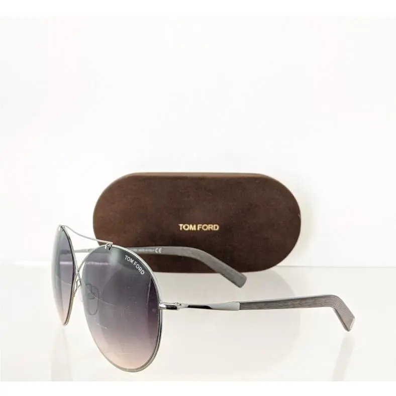 Tom Ford Sunglasses FT 0394 15B Iva 02 TF 394 62mm Gunmetal Frame
