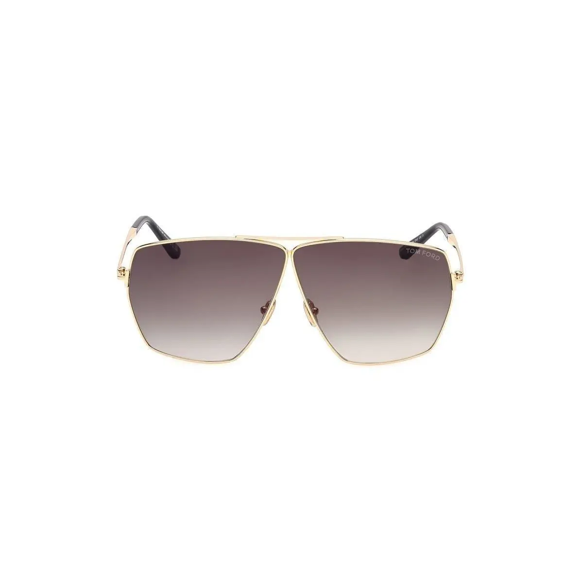 Tom Ford Women Stella 67mm Oversize Navigator Sunglasses Deep Gold