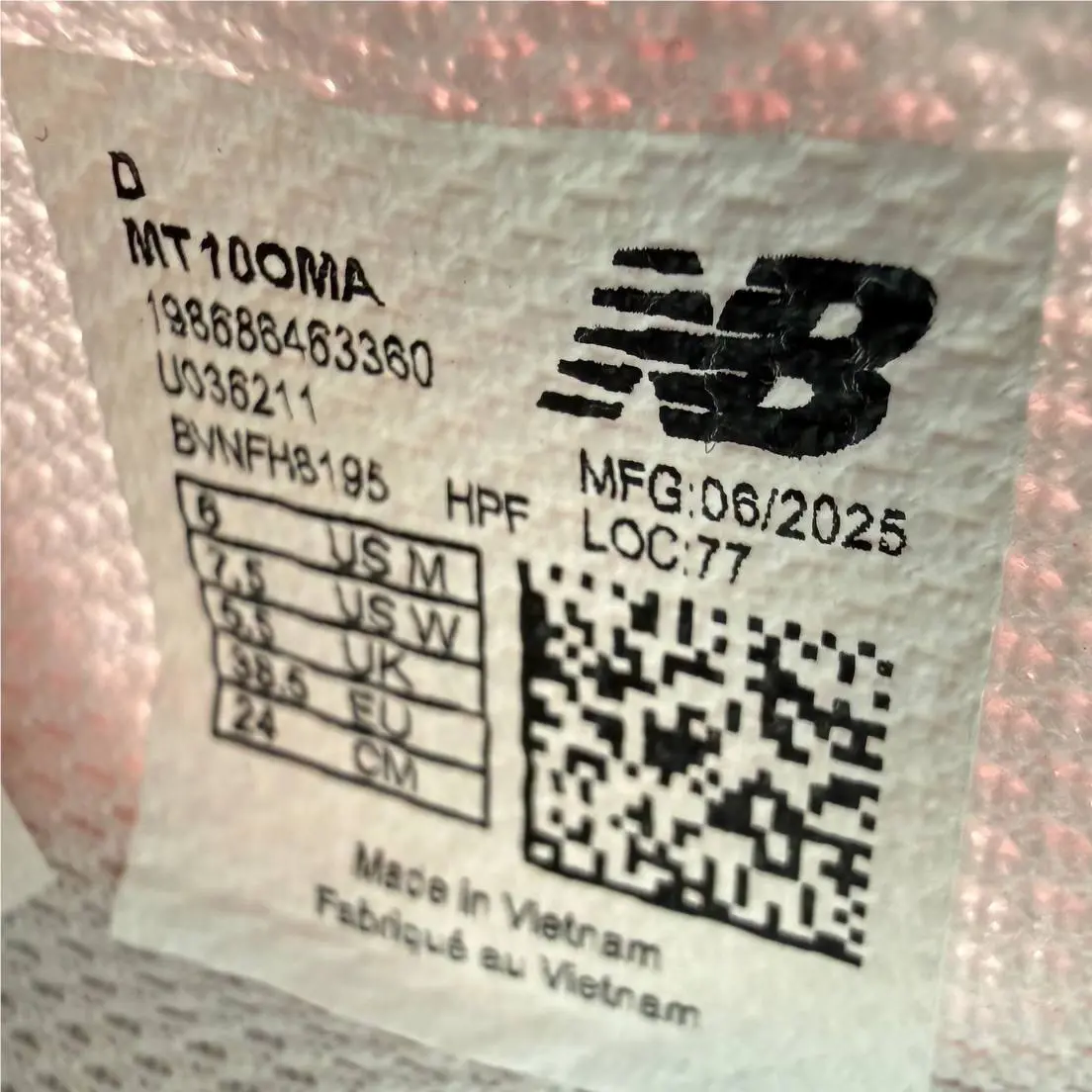 New Balance shoes - New Balance Minimus MT10 - Minimus - MT10OMA - Pink, Manufacturer: Rose Sugar (UPC: 198686463360) 3