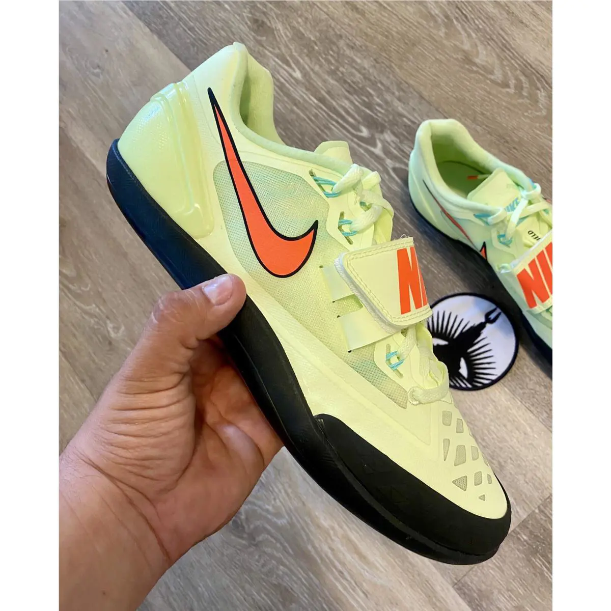 Nike shoes - Nike Zoom Rotational 6 - Zoom Rotational - 685131-004 - Anthracite/Black/Light Lemon Twist/Fierce Pink (UPC: 195242653173) 8