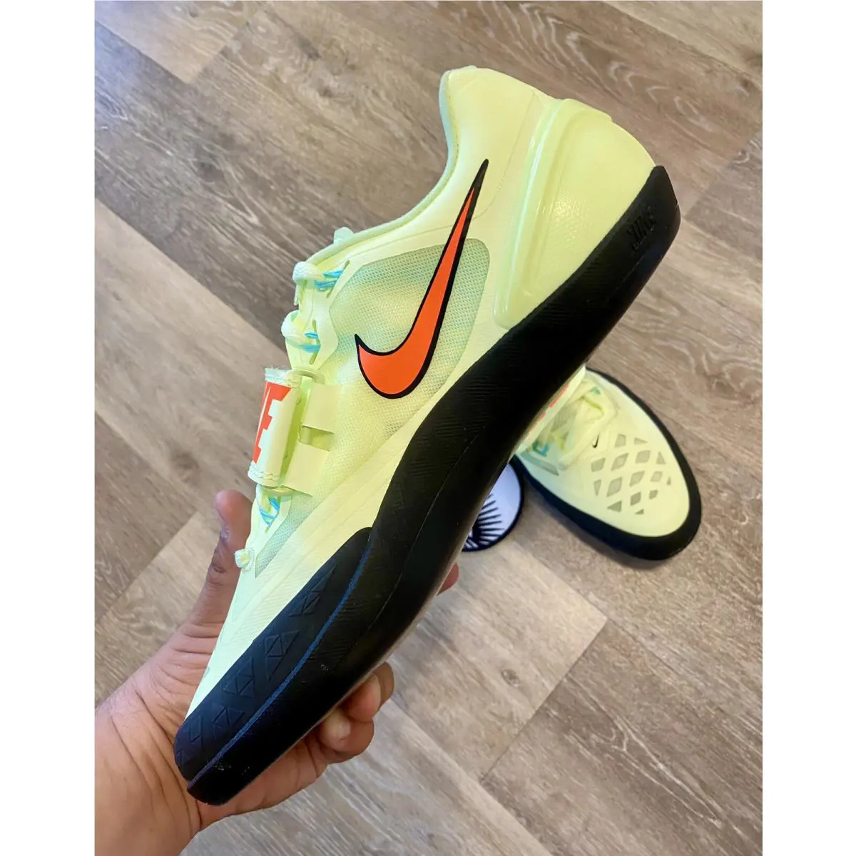 Nike shoes - Nike Zoom Rotational 6 - Zoom Rotational - 685131-004 - Anthracite/Black/Light Lemon Twist/Fierce Pink (UPC: 195242653173) 3