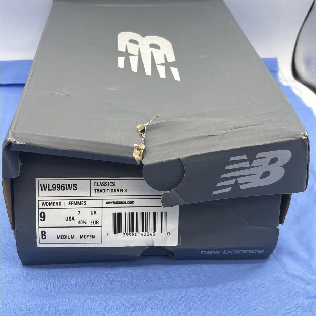 New Balance shoes - New Balance 996 - WL996WS - Gray (UPC: 0739980423430) 12