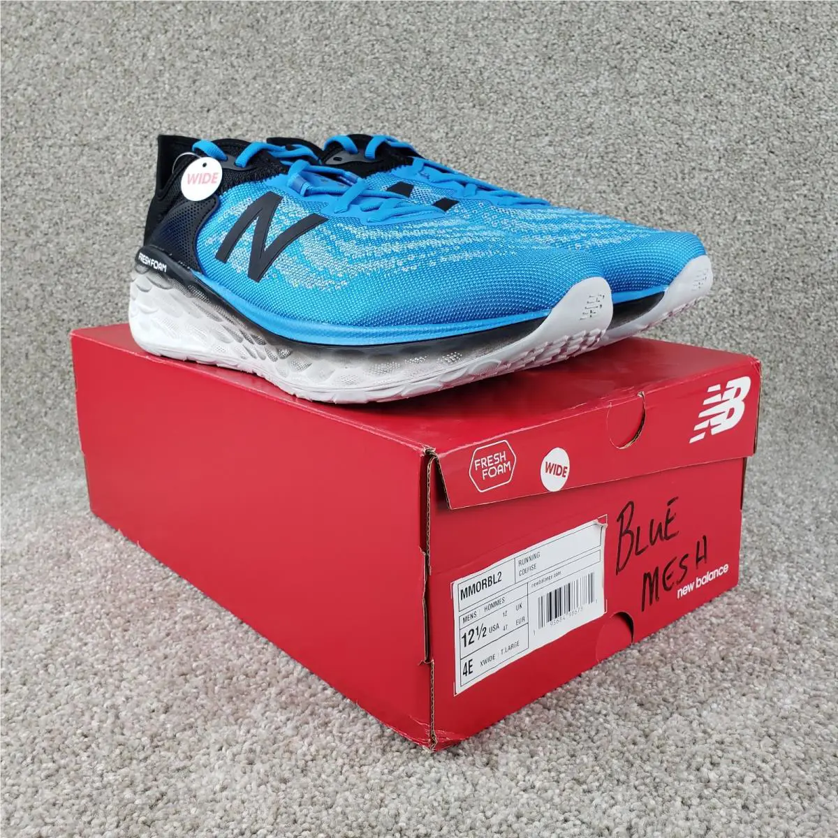 New Balance shoes - New Balance Fresh Foam v2 - MMORBL2 - Blue 7
