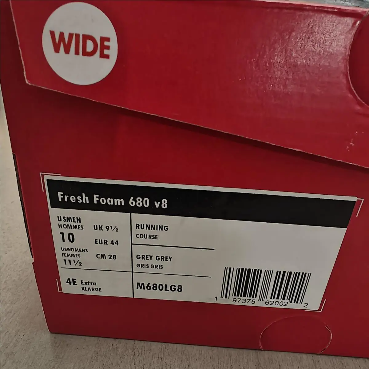 New Balance shoes - 680 - Gray (UPC: 197375620022) 9