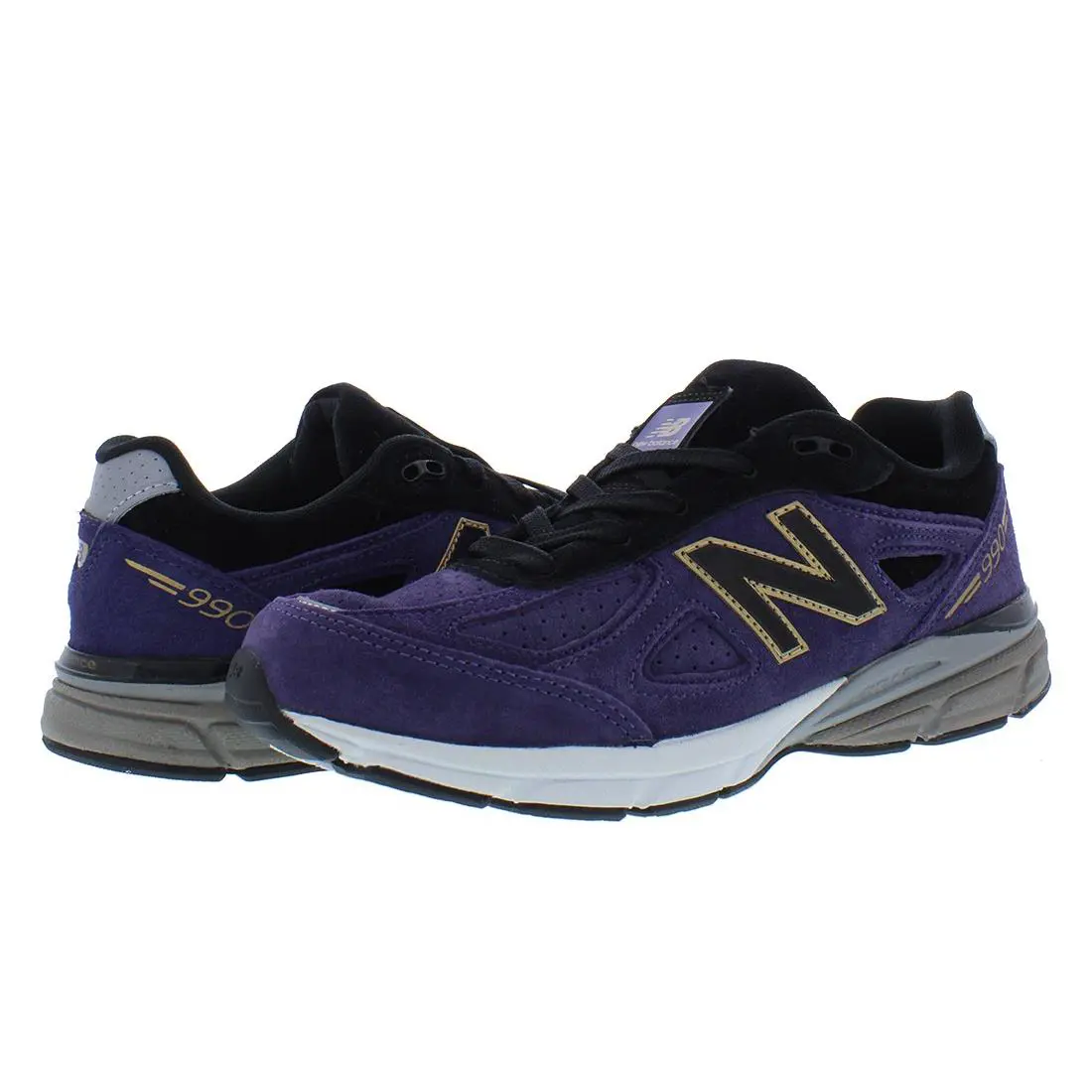 New Balance shoes - Purple/Black/Gold, Main: Purple (UPC: 191902224509) 0
