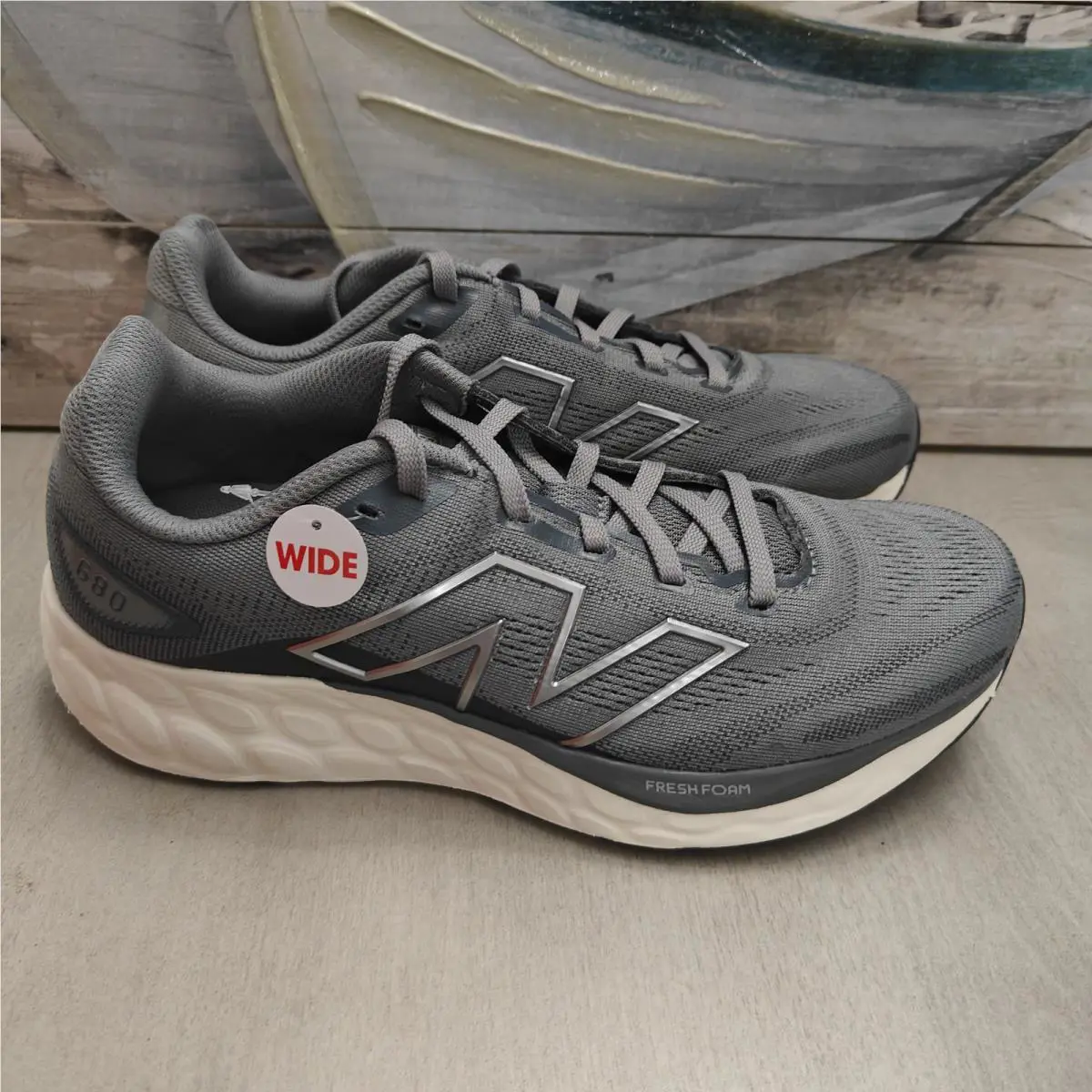 New Balance shoes - 680 - Gray (UPC: 197375620022) 0