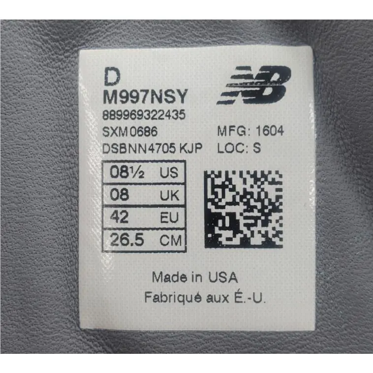 New Balance shoes - New Balance 997 - M997NSY - Green 8