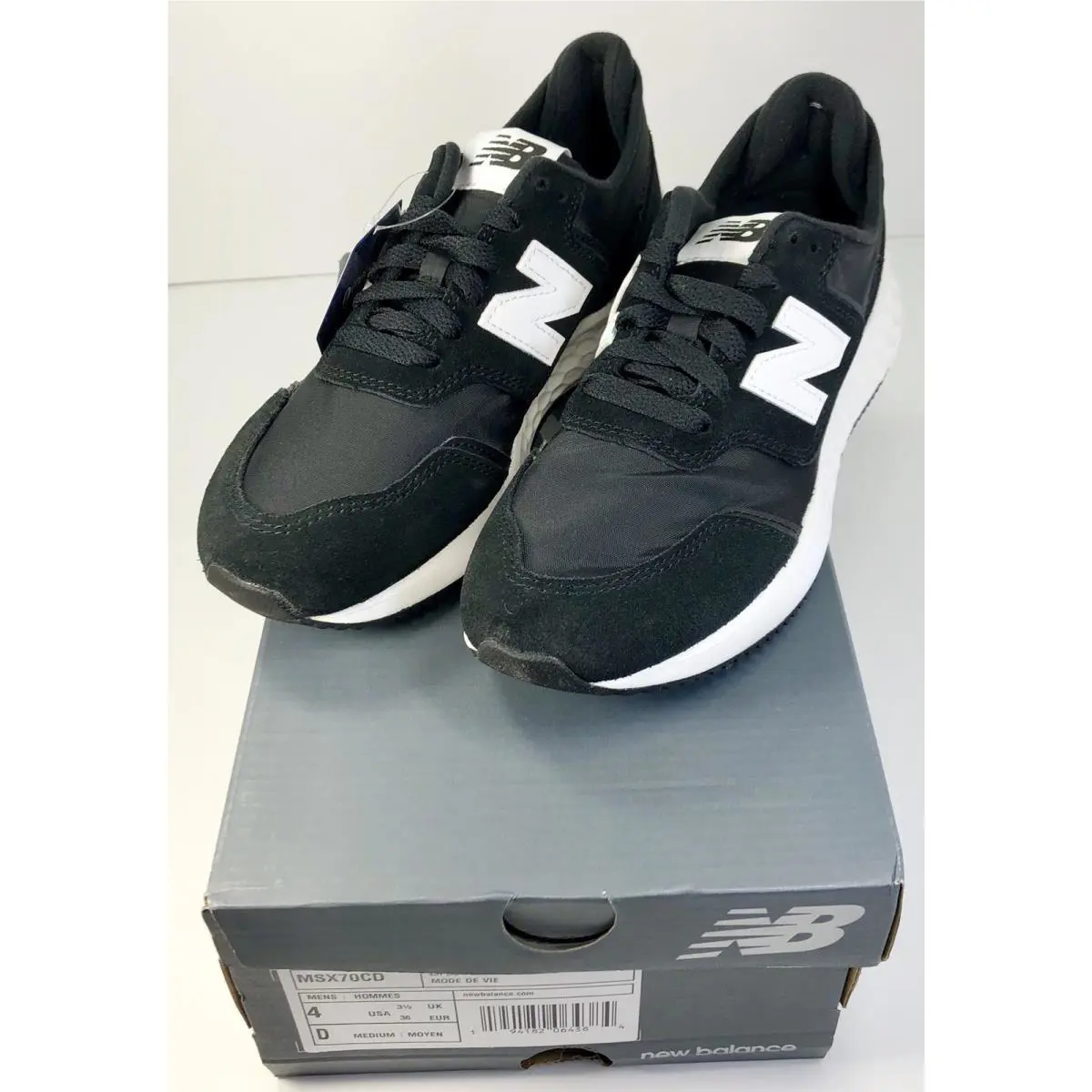 New Balance shoes - Fresh Foam X-70 v1 - Fresh Foam - MSX70CD - Black (UPC: 194182064384) 1