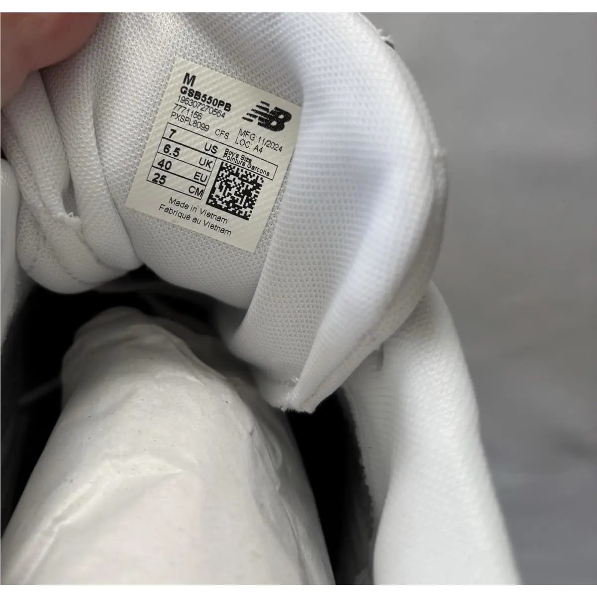 New Balance shoes - New Balance 550 - White 7