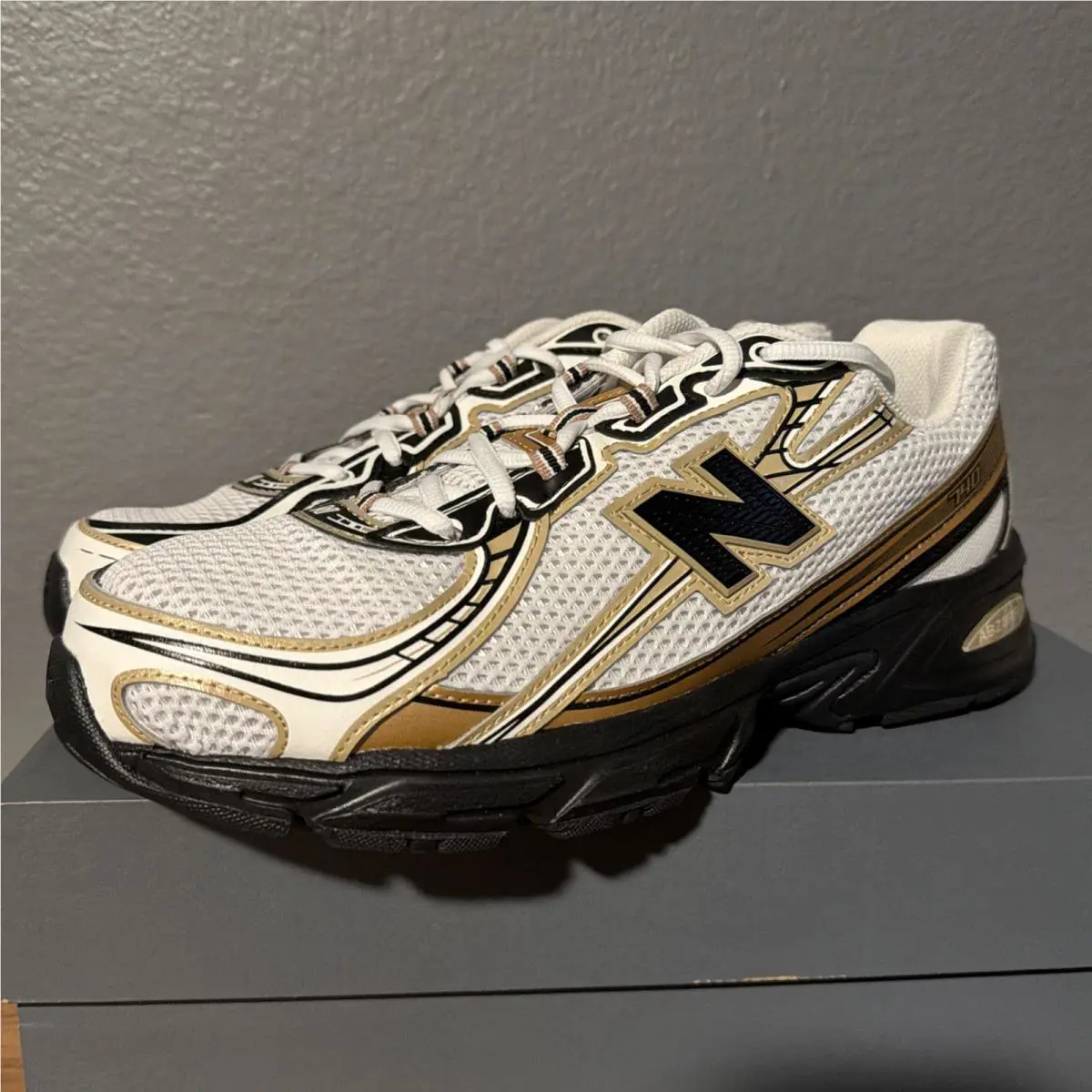 New Balance shoes - U740GM2 - U740GM2 - WHITE/BROWN (UPC: 198688869498) 8