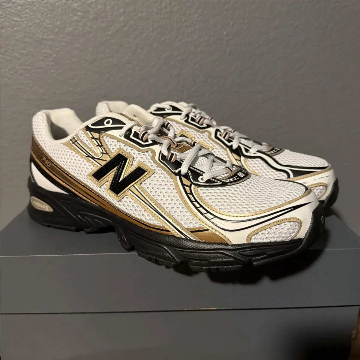 New Balance shoes - U740GM2 - U740GM2 - WHITE/BROWN (UPC: 198688869498) 10