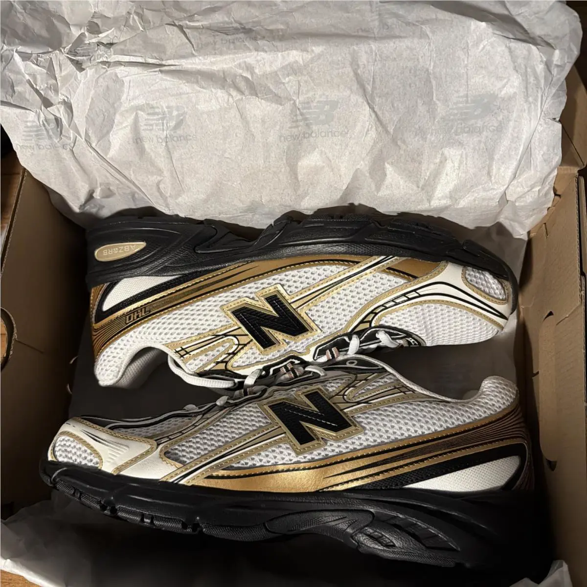 New Balance shoes - U740GM2 - U740GM2 - WHITE/BROWN (UPC: 198688869498) 6