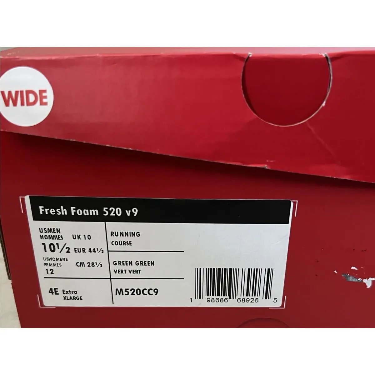 New Balance shoes - New Balance 520 - Green (UPC: 198686689265) 9