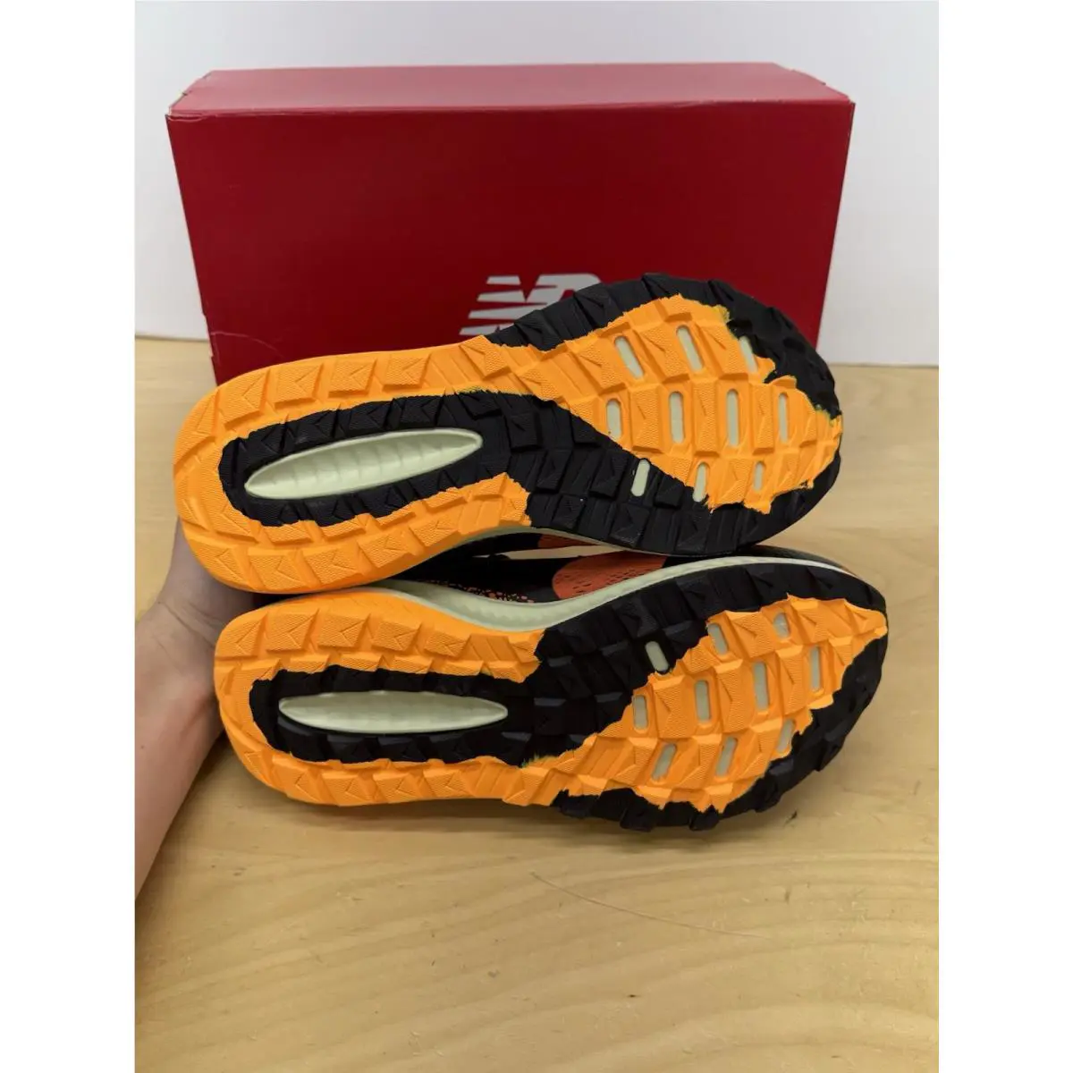 New Balance shoes - New Balance Dynasoft Nitrel v5 - MTNTRTM5 - Orange 5