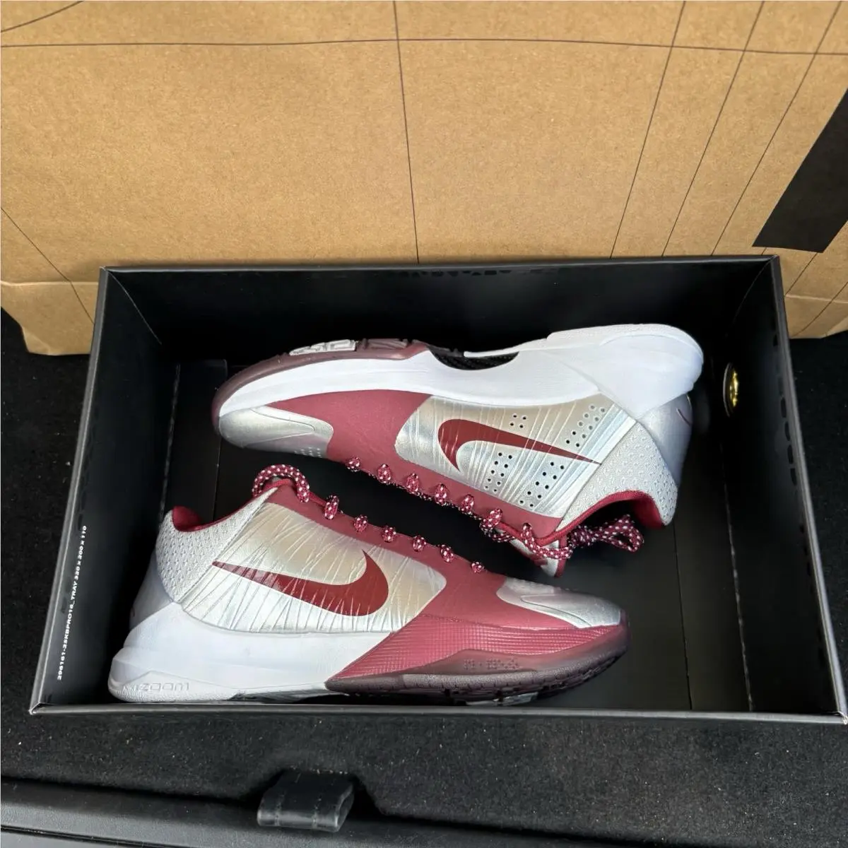 Nike shoes - Nike Zoom Kobe 5 - Zoom Kobe - IM0557-001 - Silver 5