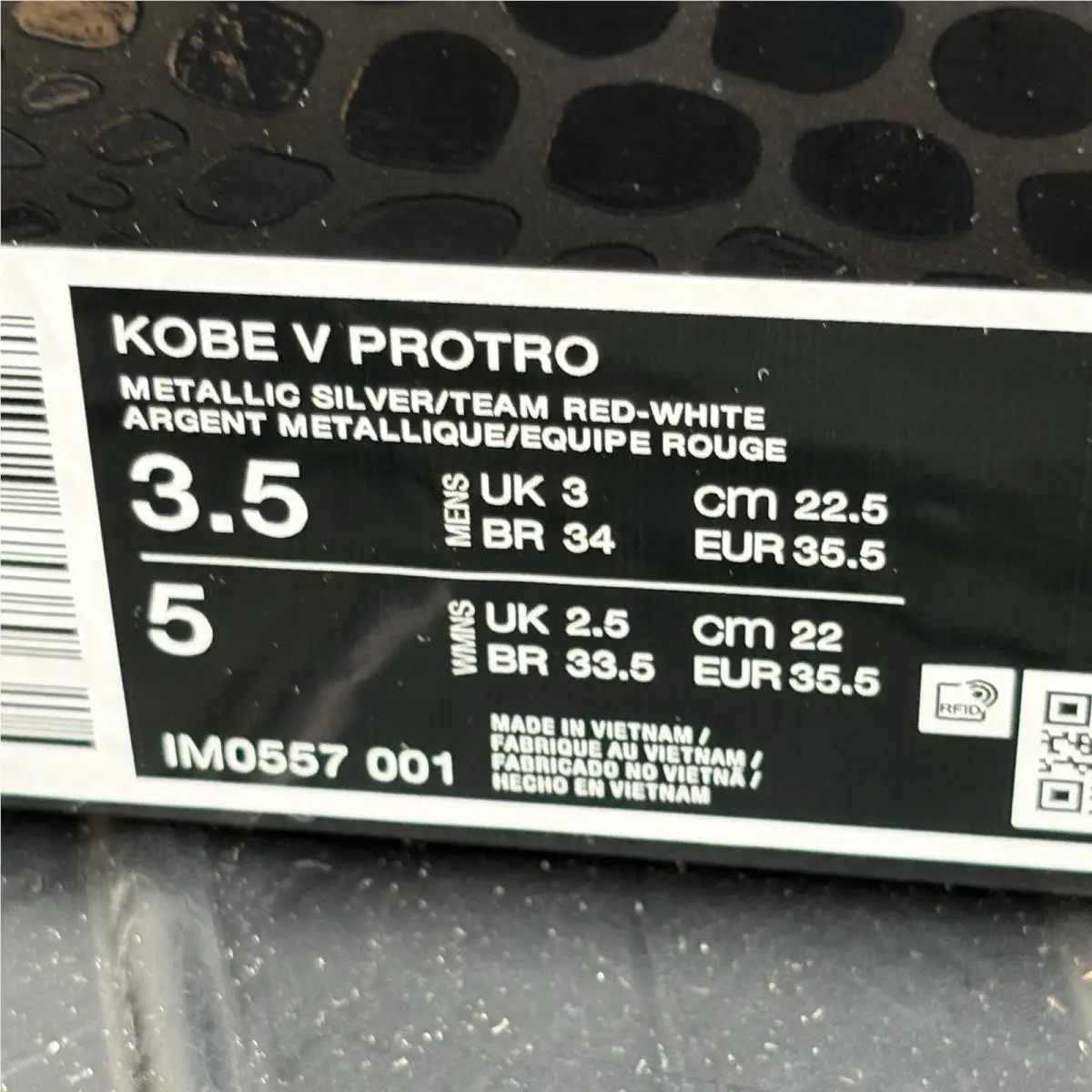 Nike shoes - Nike Zoom Kobe 5 - Zoom Kobe - IM0557-001 - Silver 6