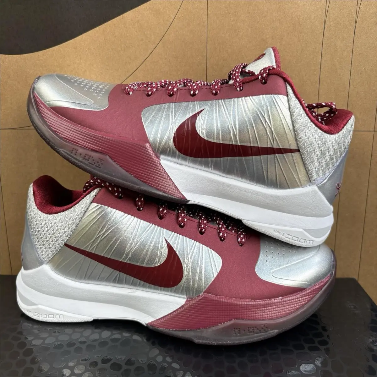 Nike shoes - Nike Zoom Kobe 5 - Zoom Kobe - IM0557-001 - Silver 0