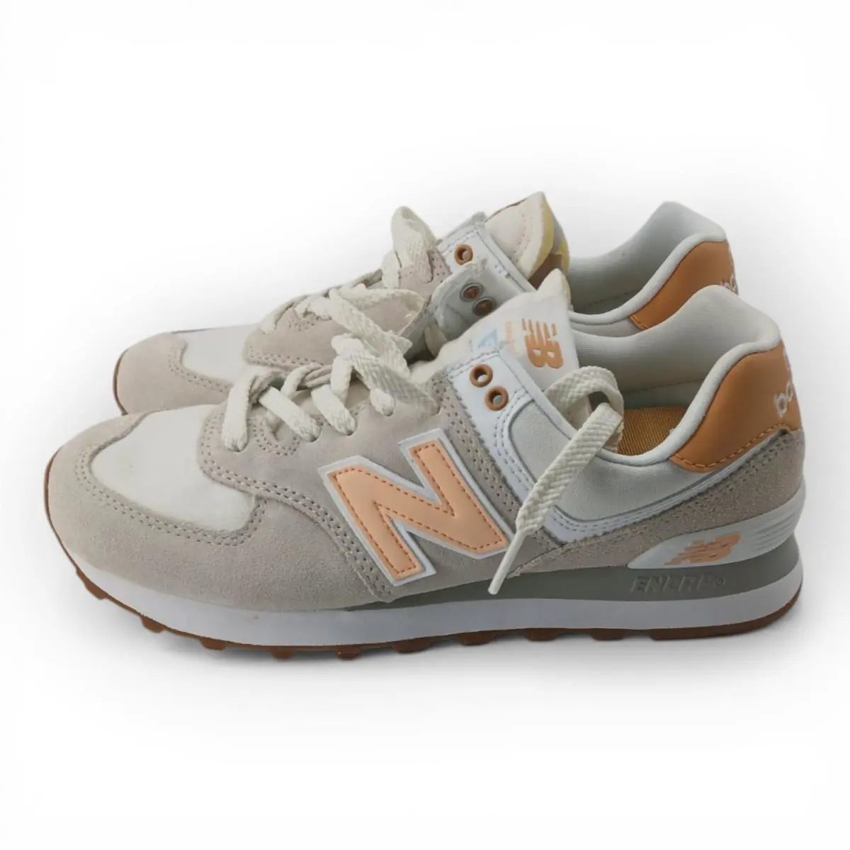 New Balance shoes - WL574COR - WL574COR - Beige 0
