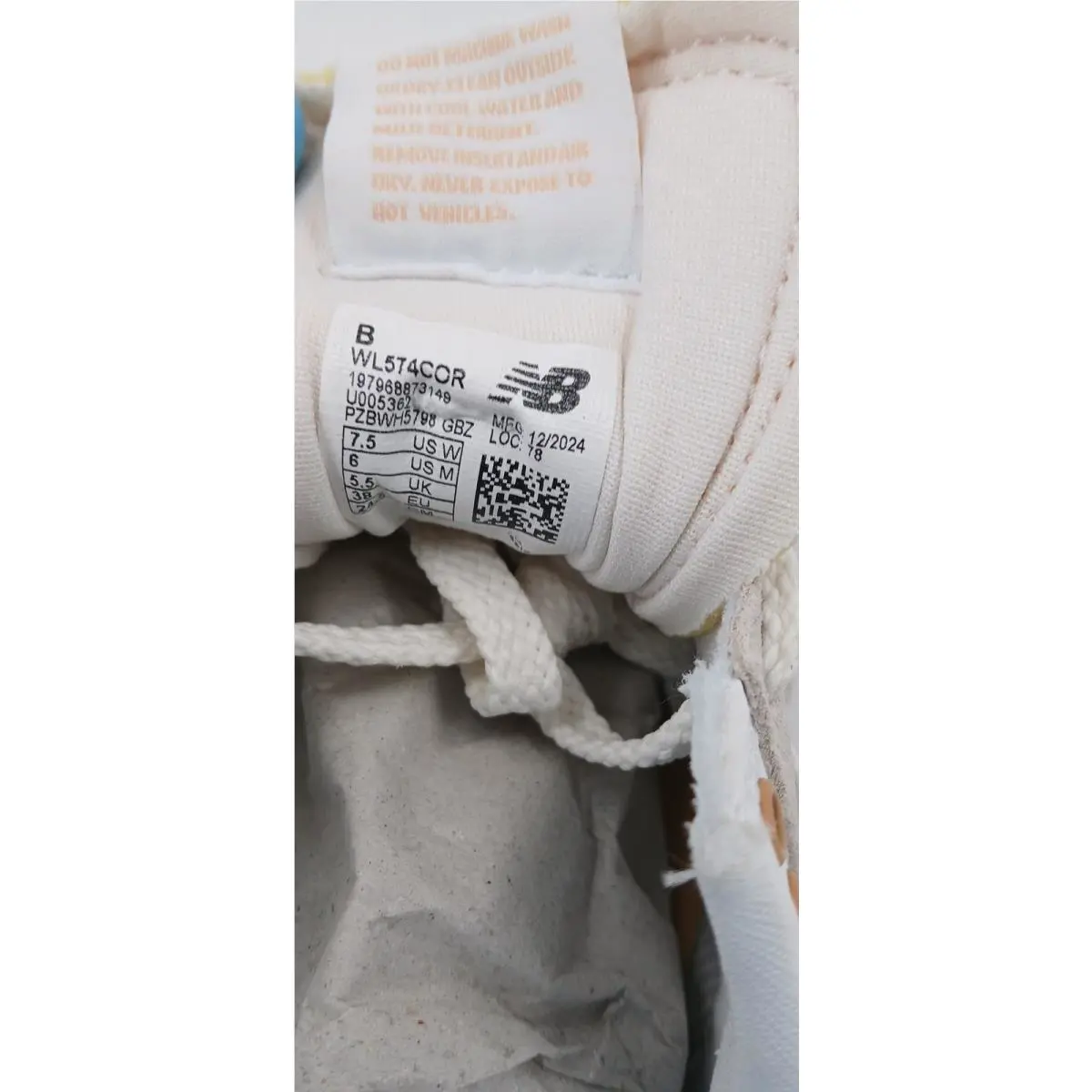 New Balance shoes - WL574COR - WL574COR - Beige 4
