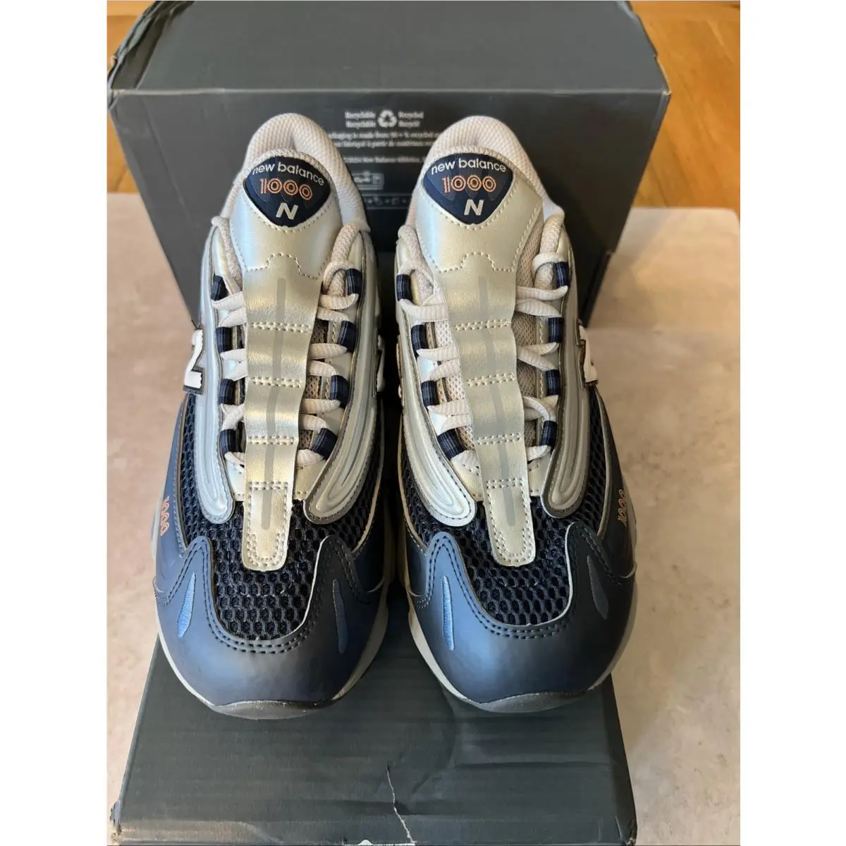New Balance shoes - New Balance 1000 - GC1000PK - Blue (UPC: 0198686727035) 0