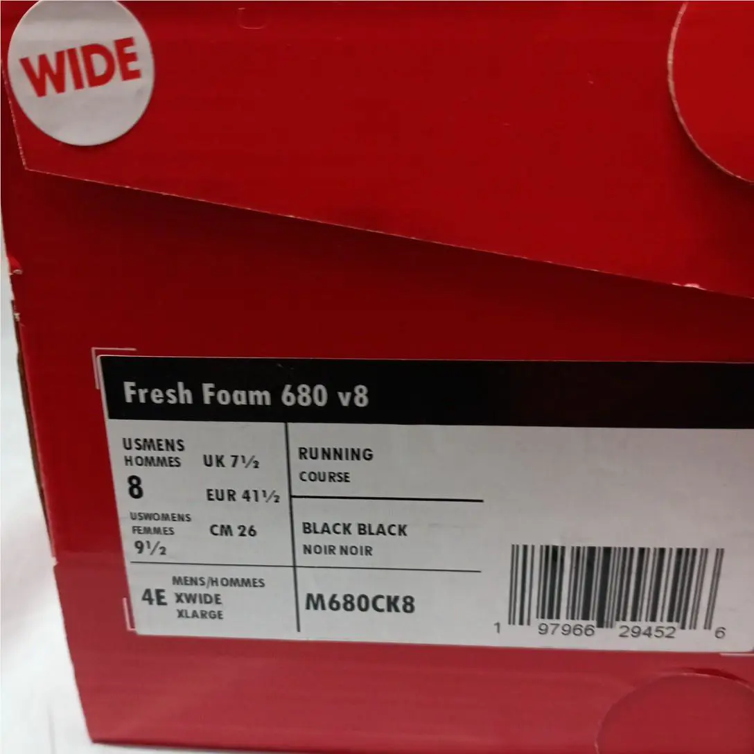 New Balance shoes - New Balance 680 V8 - M680CK8 4E - Black 6
