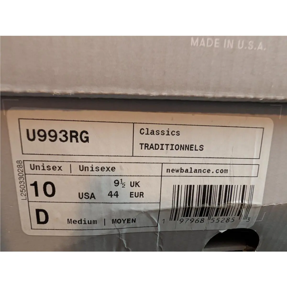 New Balance shoes - New Balance 993 - U993RG - Gray 5