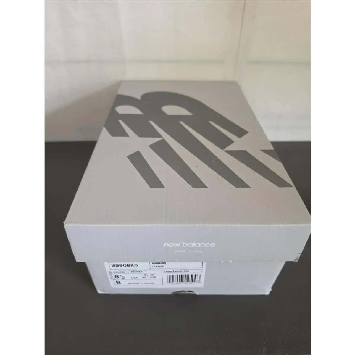New Balance shoes - W990BK6 - W990BK6 - Black, White, and Gray (UPC: 195907025093) 9