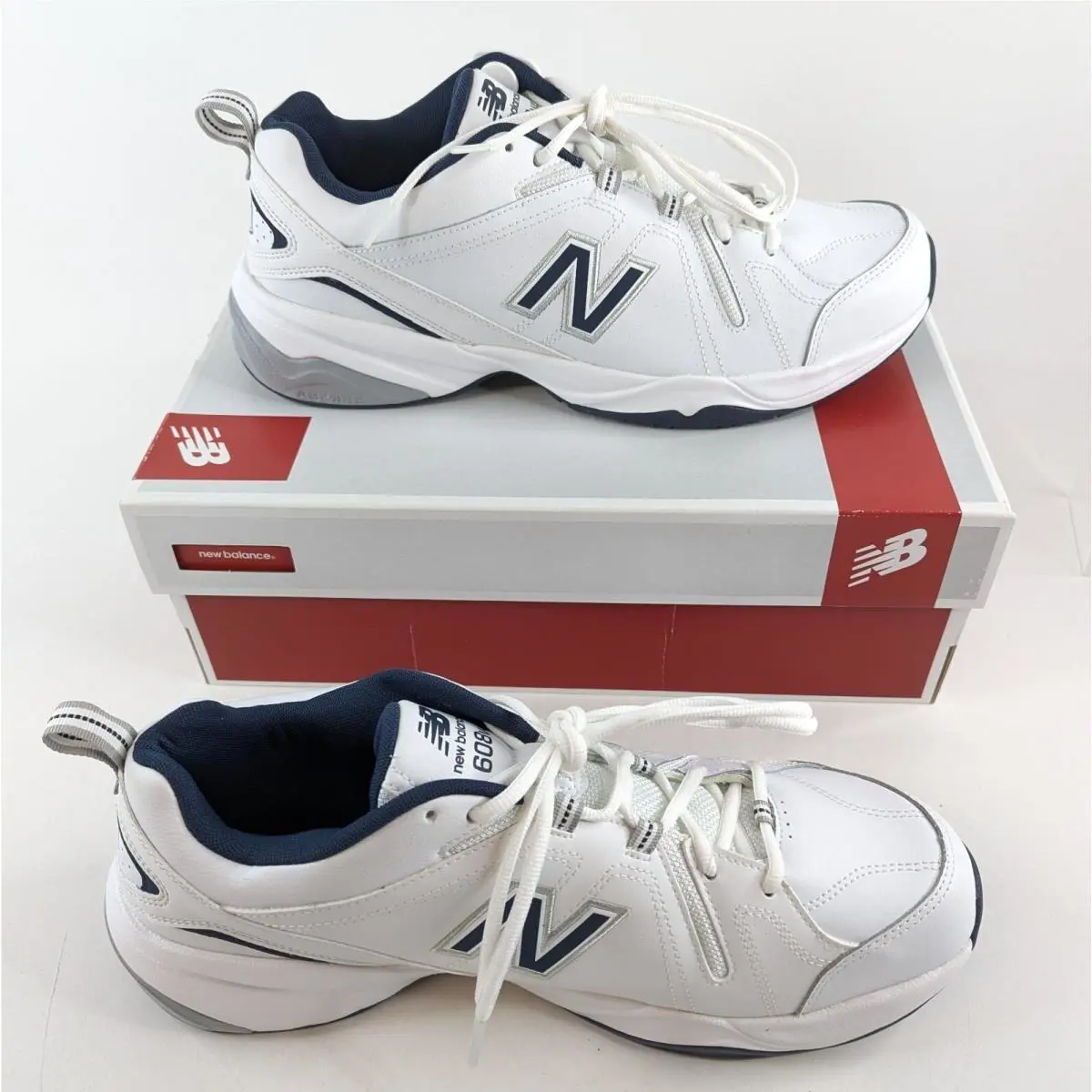 New Balance shoes - New Balance 608 - White and Navy 2