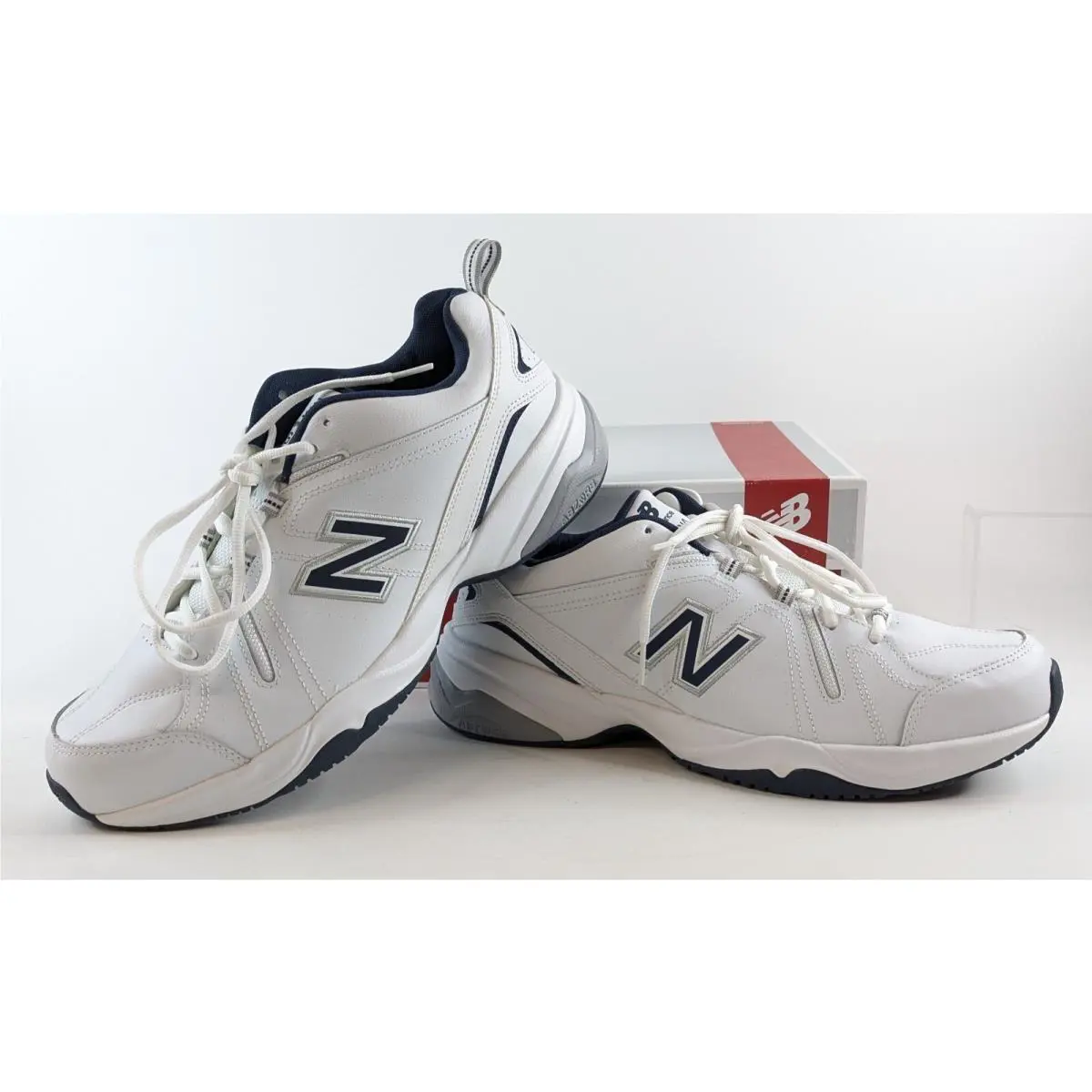 New Balance shoes - New Balance 608 - White and Navy 5