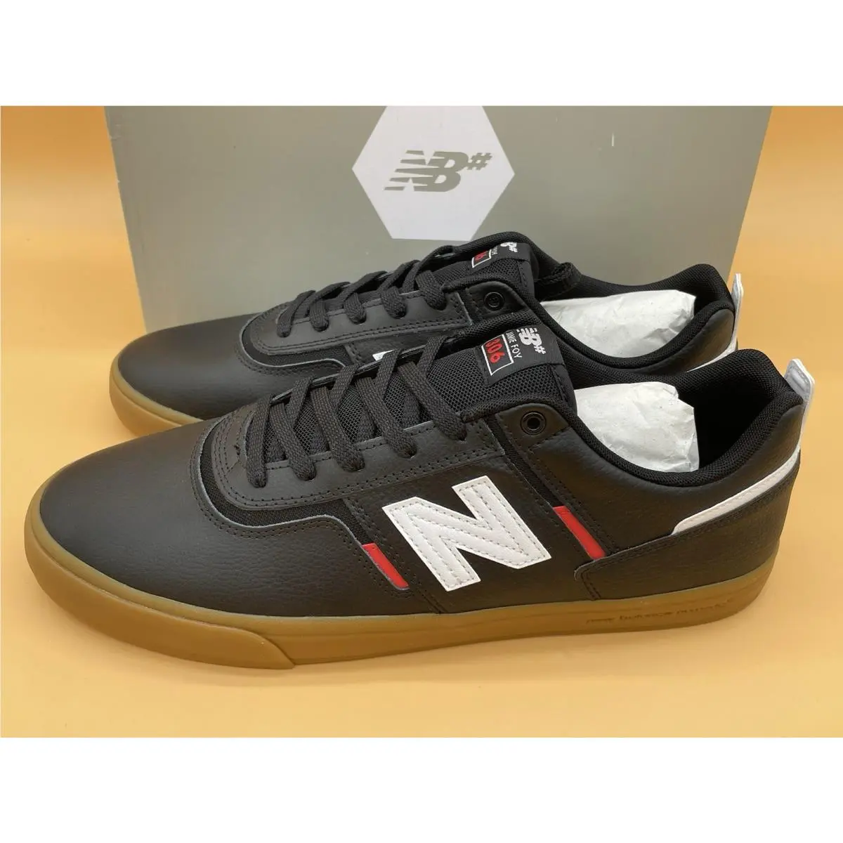 New Balance shoes - New Balance Numeric - Numeric - NM306SLH - Black / Red 1