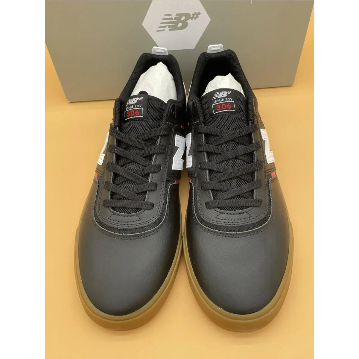 New Balance shoes - New Balance Numeric - Numeric - NM306SLH - Black / Red 2