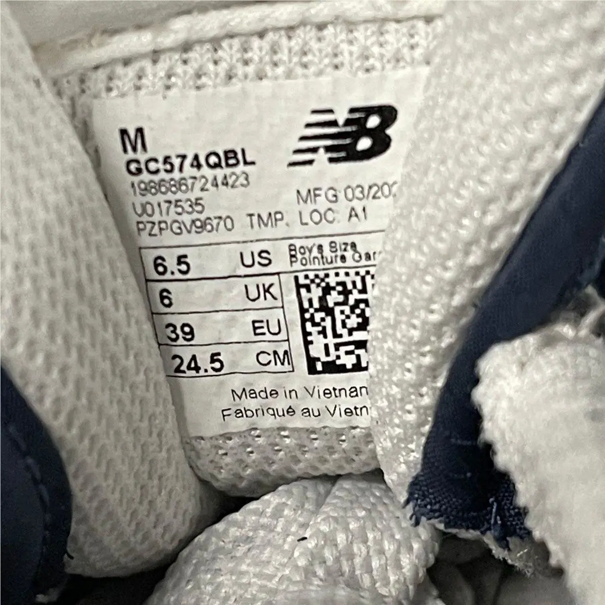 New Balance shoes - vs-188800 - vs-188800 - Blue (UPC: 198686724423) 3