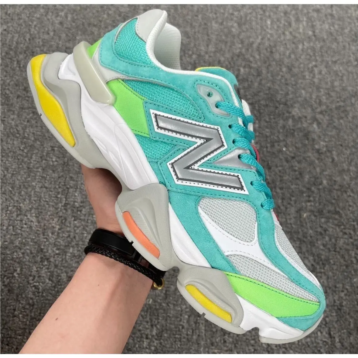 New Balance shoes - New Balance 9060 - U9060DBT - Virtual Blue / White / Reflection Grey 5