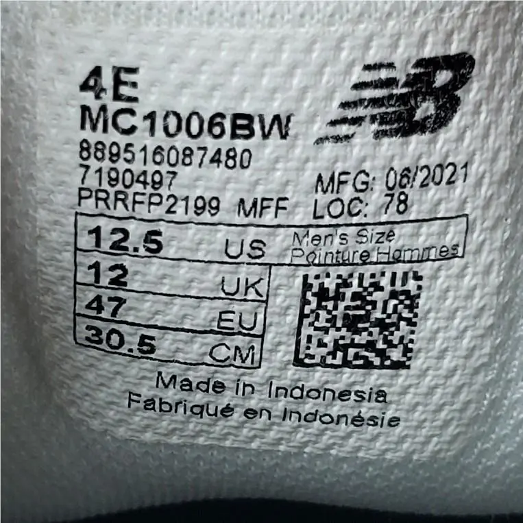 New Balance shoes - New Balance 1006 - MC1006BW - White 6