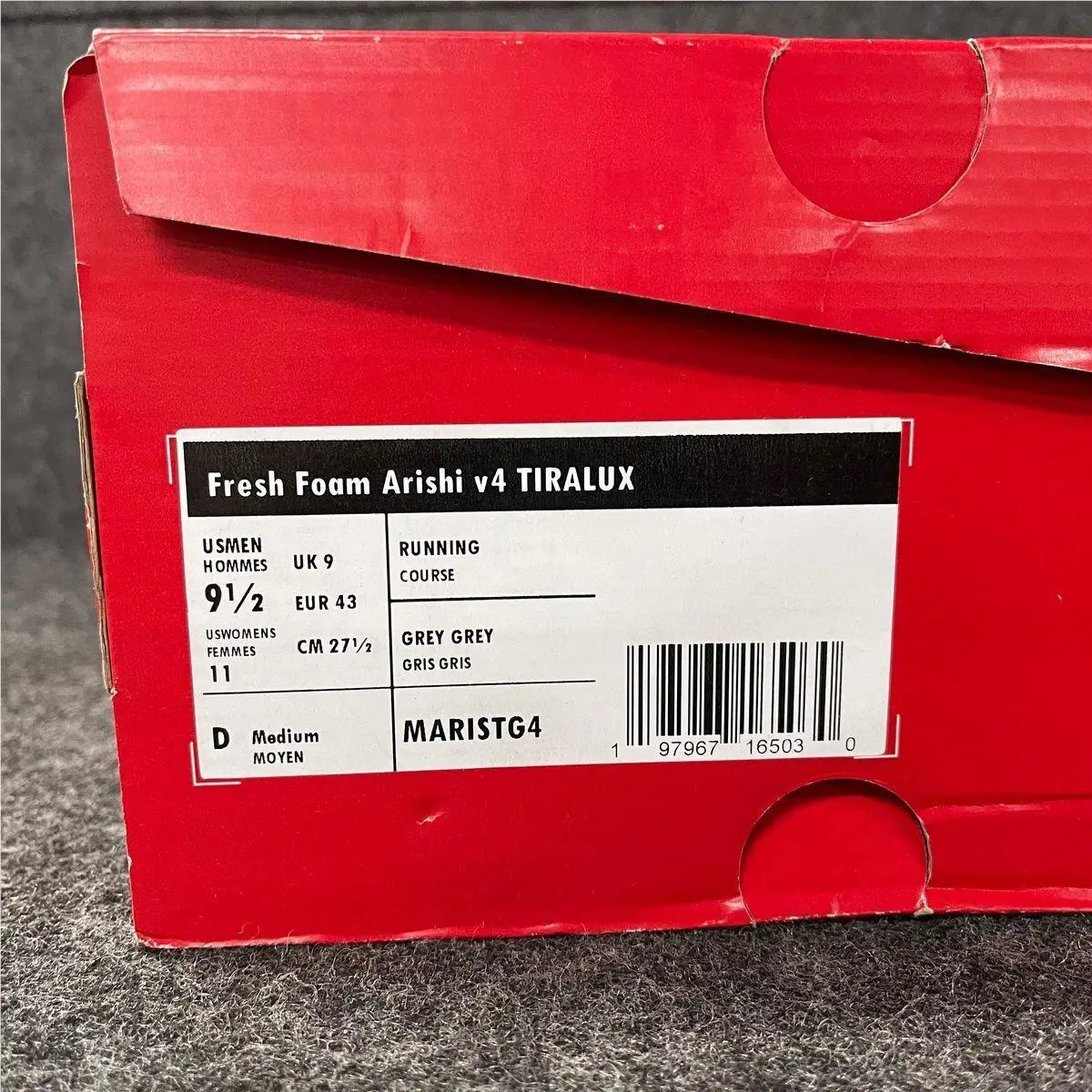 New Balance shoes - VS188285 - vs-188285 - Gray (UPC: 197967165030) 3