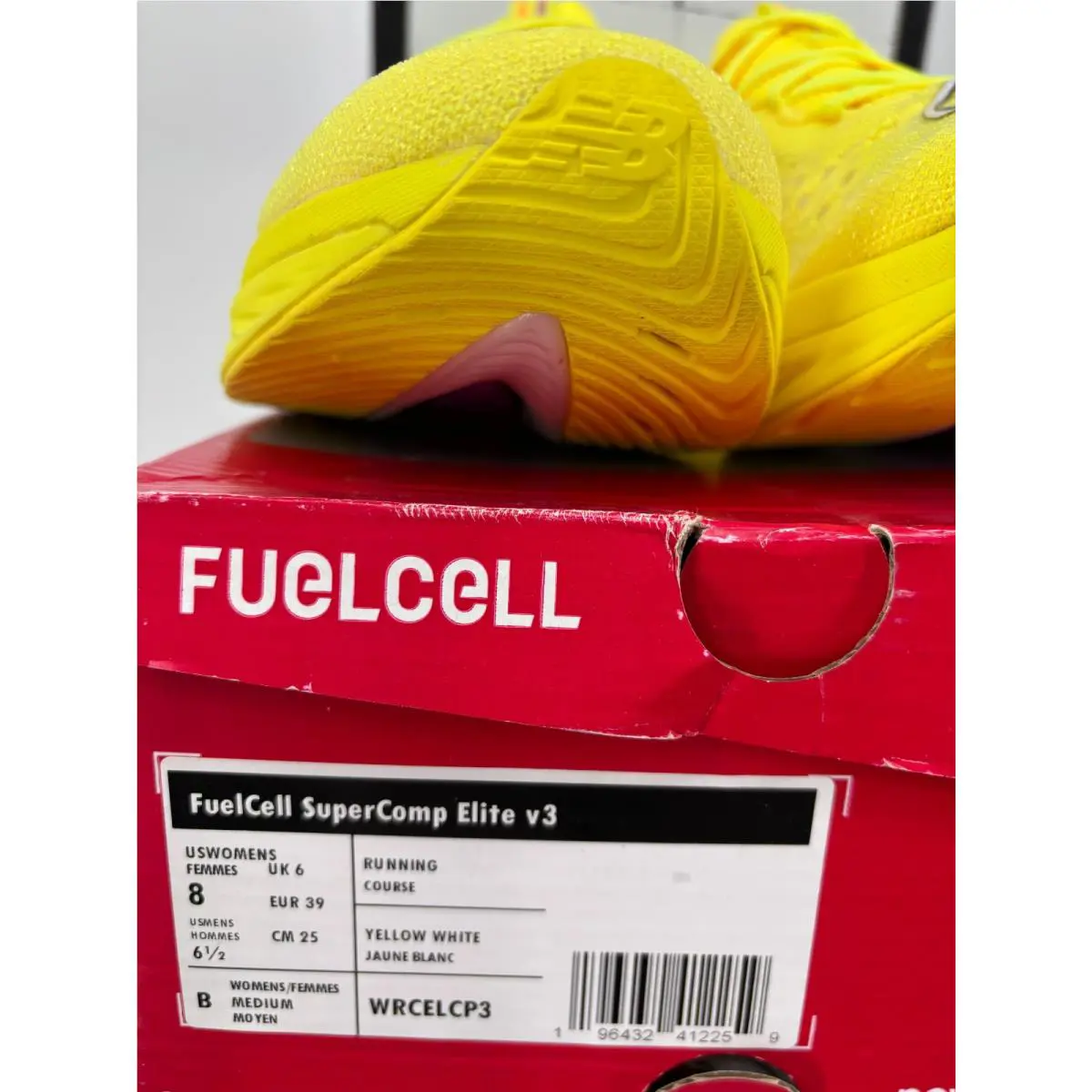 New Balance shoes - New Balance FuelCell SuperComp - FuelCell SuperComp - WMRCELCP3 - Yellow 4