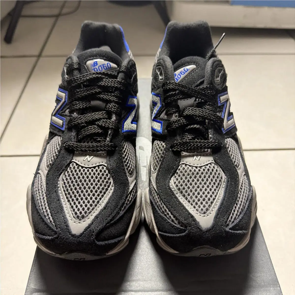 New Balance shoes - New Balance 9060 - Black/Grey/Blue 0