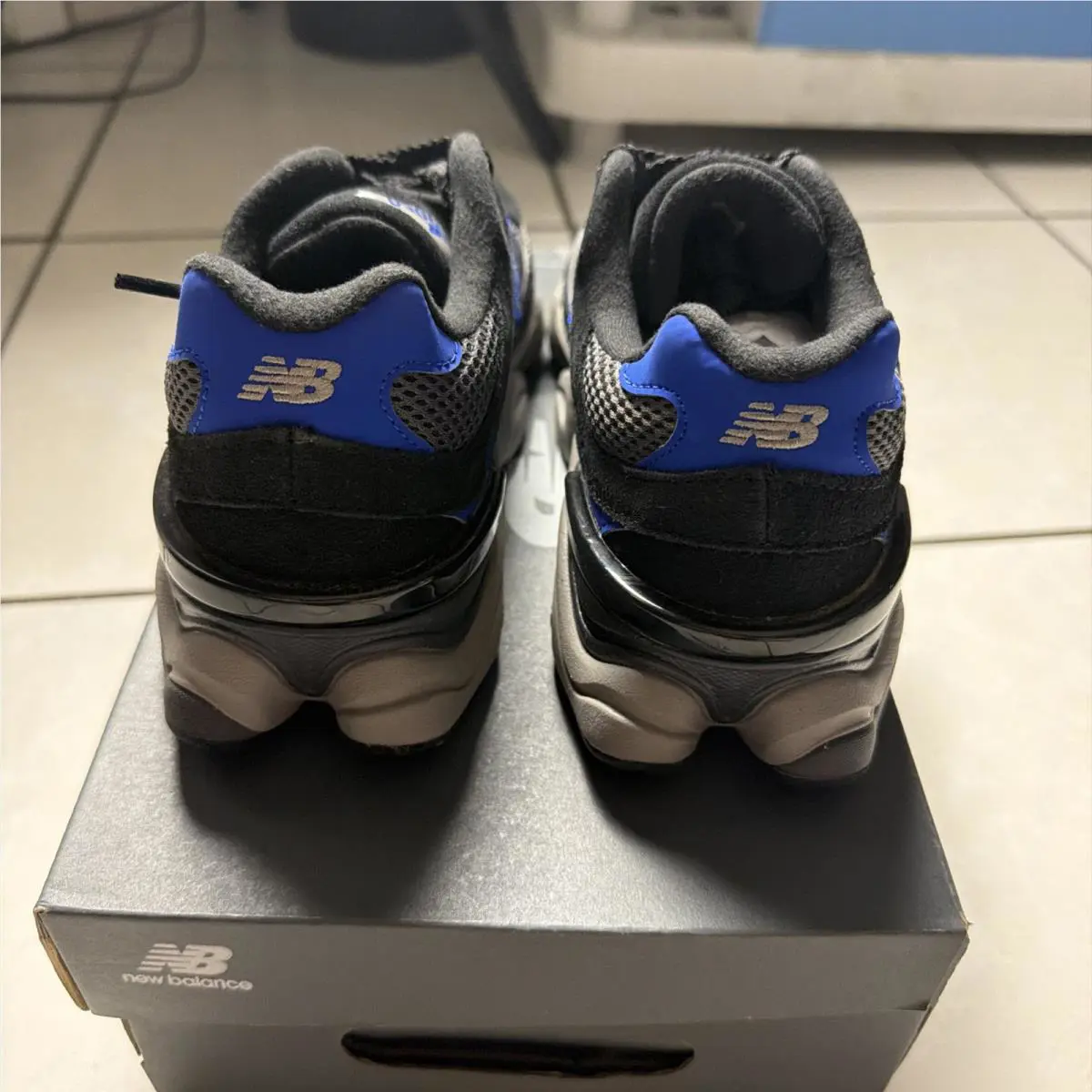 New Balance shoes - New Balance 9060 - Black/Grey/Blue 2