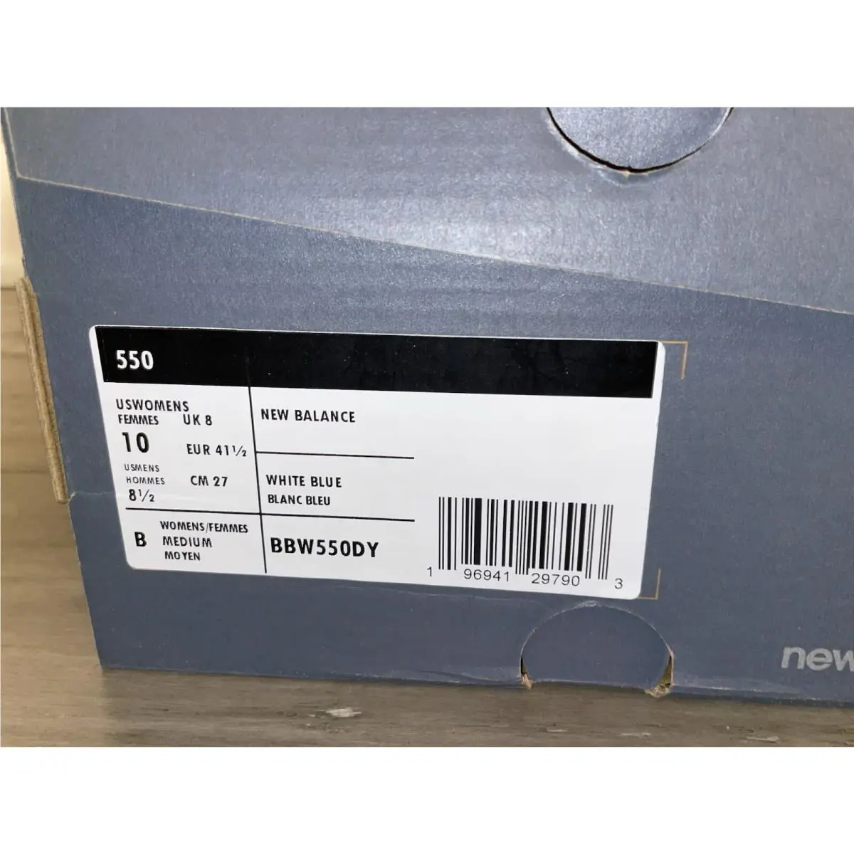 New Balance shoes - New Balance 550 - BBW550DY - White 5
