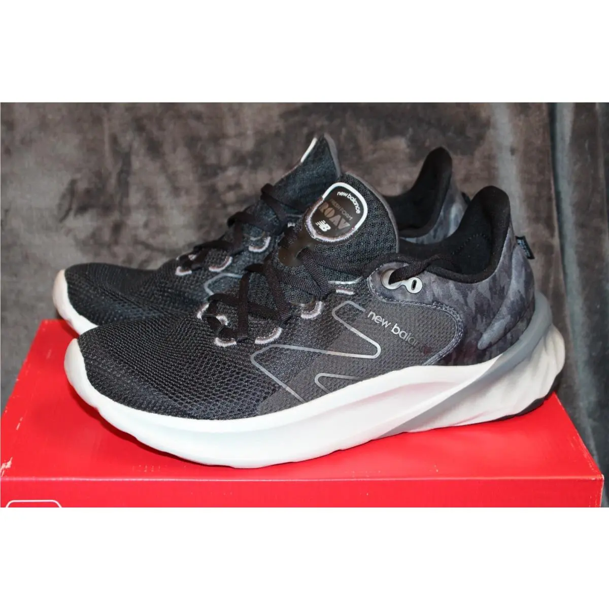 New Men`s NB Fresh Foam Roav V.2 Sz 11 Medium Black/grey Shoes MROAVCK2