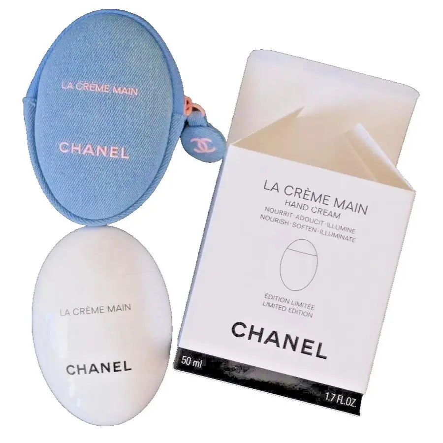 Chanel Le Crème Main Hand Cream + Denim Pouch Spring 2026 Limited Edition