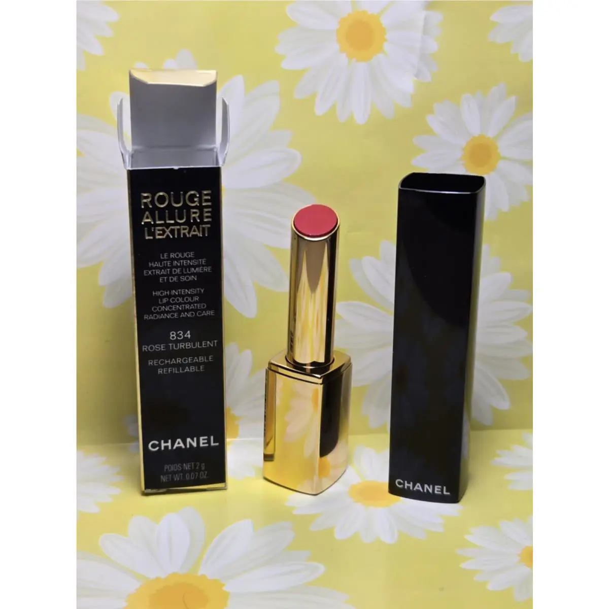 Chanel Rouge Allure L’extrait High-intensity Lip Colour 834 Rose Turbulent