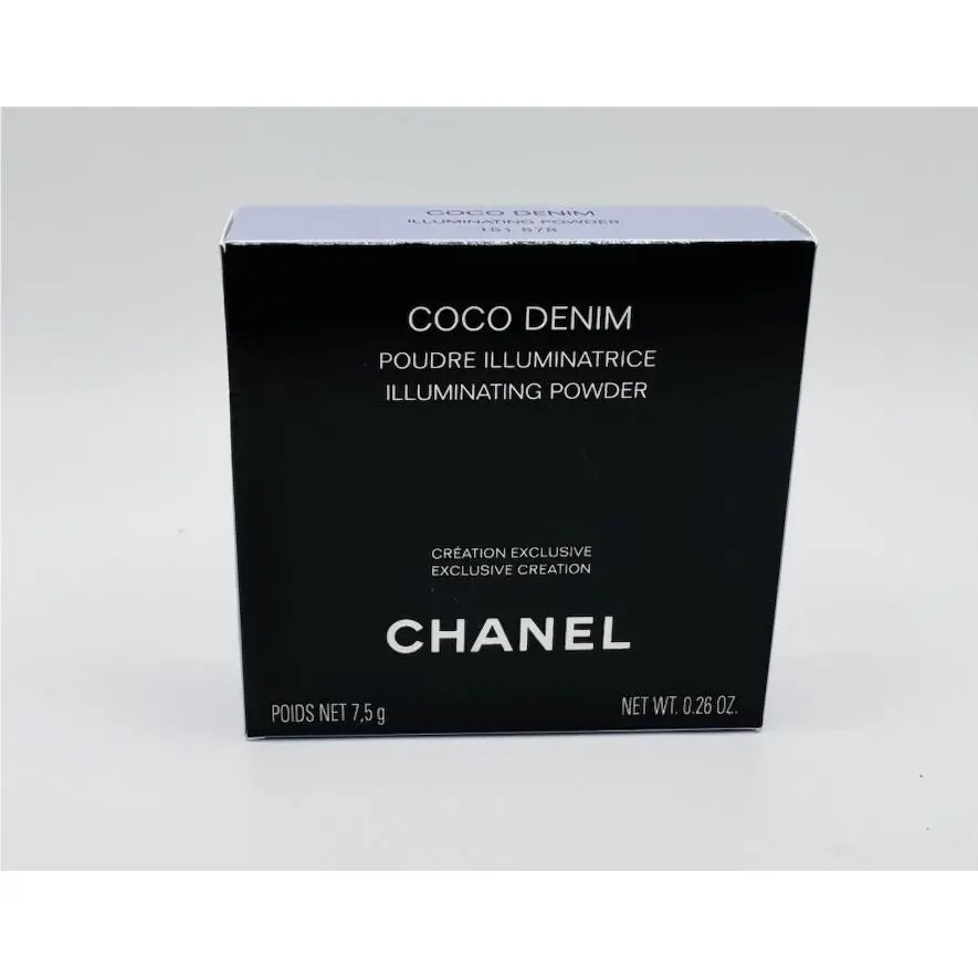 Chanel Coco Denim 151.578 Illuminating Powder 7.5g / .26 Oz Limited Edition