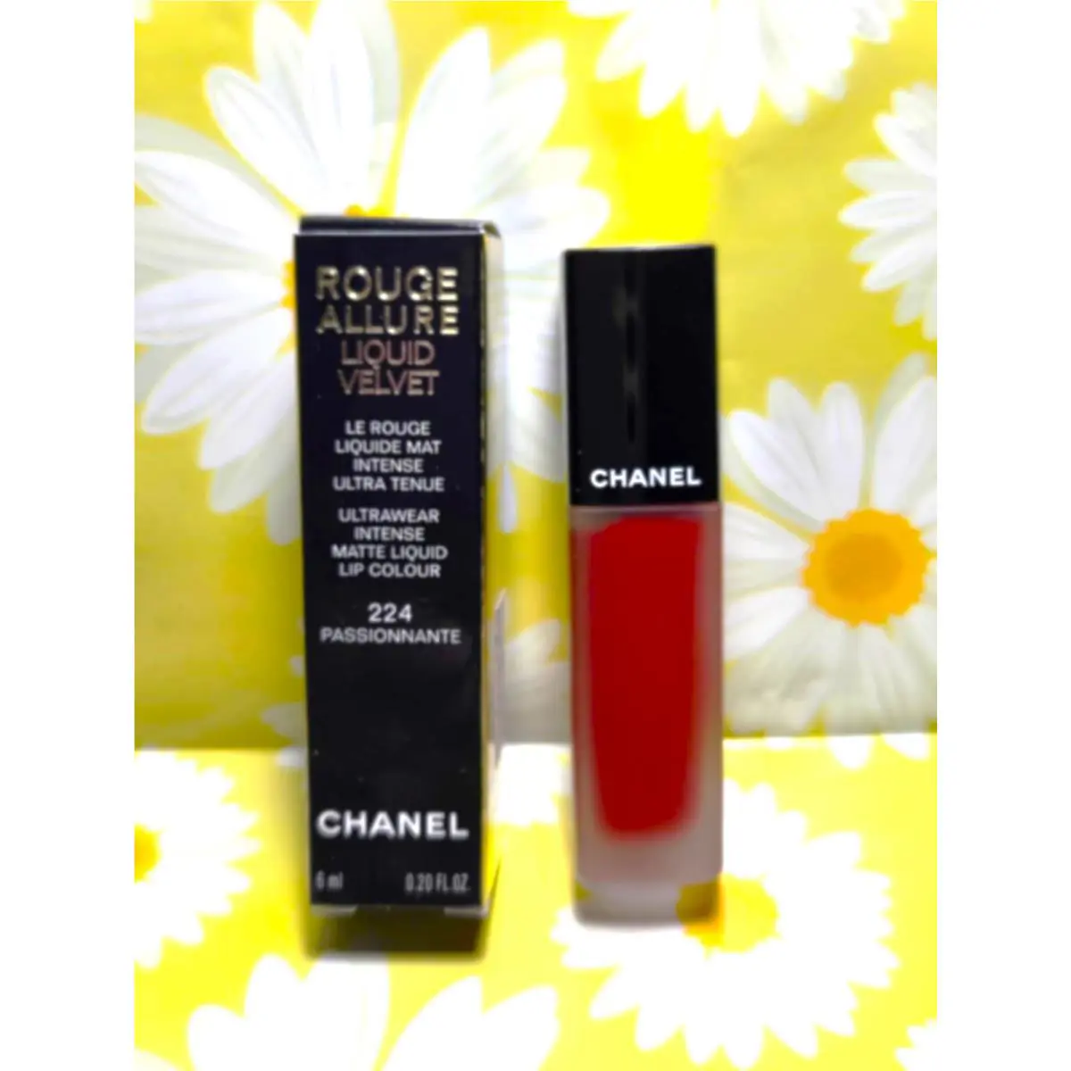 Chanel Rouge Allure Liquid Velvet Ultra Intense Matte Lipstick 224 Passionnate