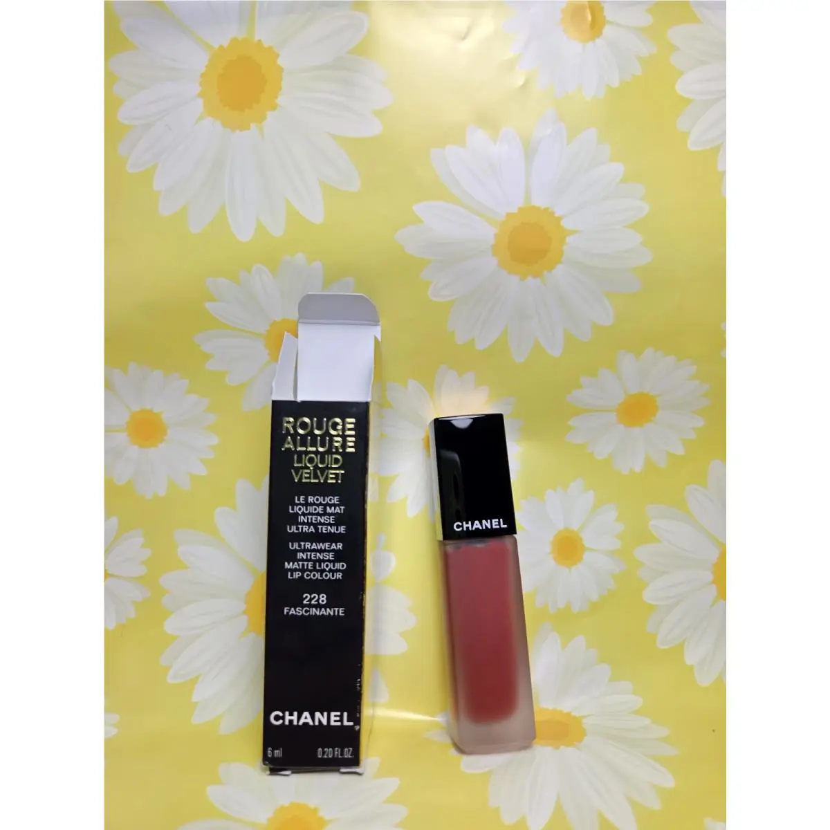 Chanel Rouge Allure Liquid Velvet Matte Lipstick 228 Fascinante